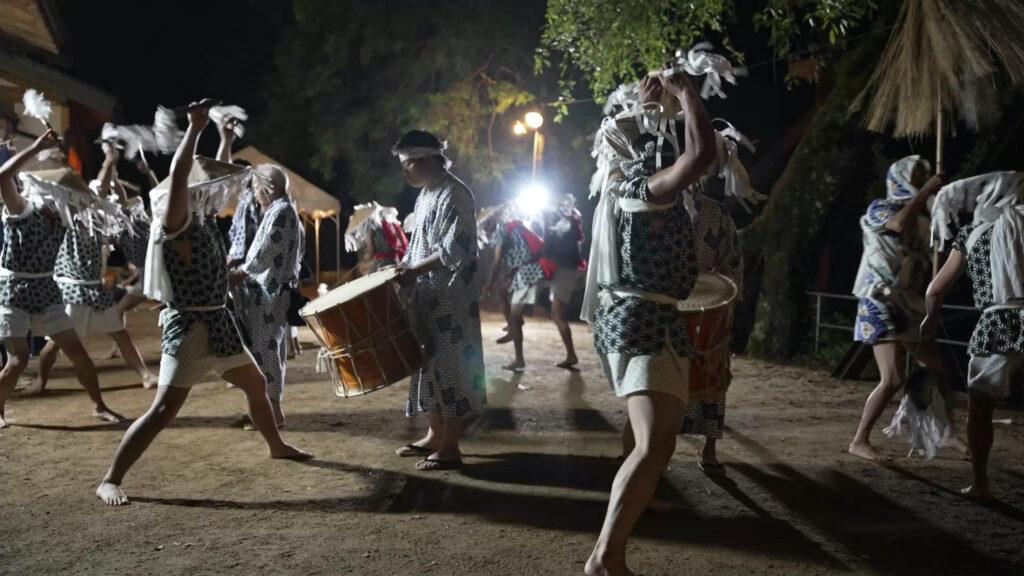 「和合の念仏踊り」の取材に南信州・阿南町へ